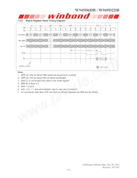 W989D2DBJX6I Datasheet Page 19