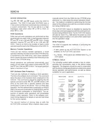 X20C16SI-35數據表 頁面 3