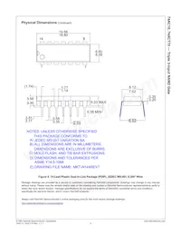 74AC10SCX Datasheet Page 9