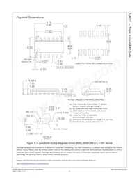 74AC11SCX Datasheet Page 5