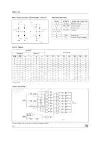74AC138TTR Datasheet Page 2