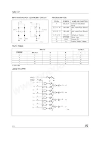 74AC157MTR Datasheet Page 2