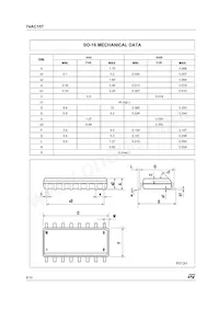 74AC157MTR Datasheet Page 8