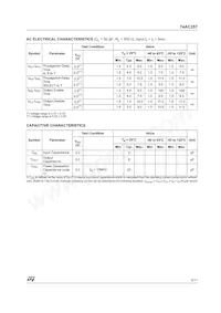 74AC257TTR Datasheet Page 5