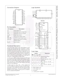 74AC299MTCX Datenblatt Seite 2