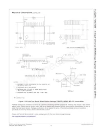 74AC299MTCX Datasheet Page 12