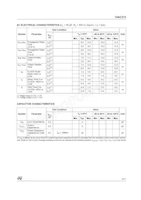 74AC373TTR Datasheet Page 5