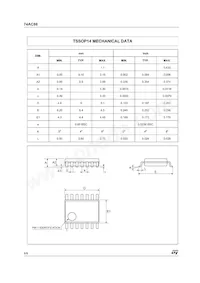 74AC86TTR Datasheet Pagina 8