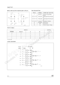 74ACT157MTR Datasheet Page 2
