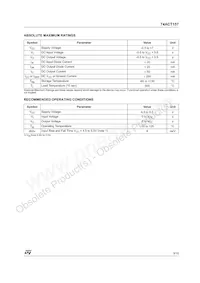 74ACT157MTR Datasheet Page 3