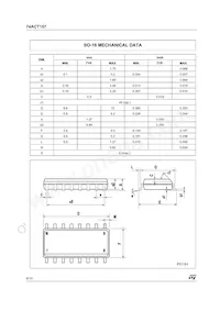 74ACT157MTR Datasheet Page 8