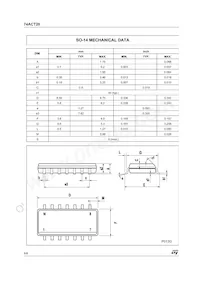 74ACT20MTR Datasheet Page 6
