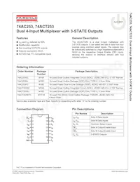 74ACT253SCX Datasheet Cover