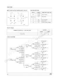 74ACT280MTR Datasheet Page 2