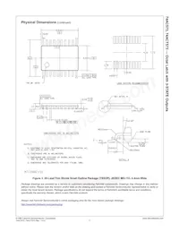 74ACT573SCX Datasheet Page 11