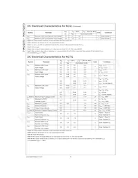 74ACTQ373SCX Datasheet Page 4