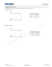 74AHC164S14-13 Datasheet Pagina 10