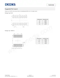 74AHC594T16-13 Datasheet Pagina 10