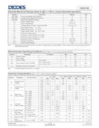 74AHC595T16-13 Datasheet Page 4