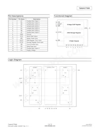 74AHCT595S16-13 Datasheet Page 2