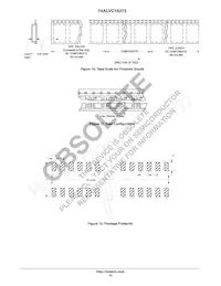 74ALVC16373DTR Datasheet Page 10