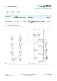 74ALVCH16501DGG:11 Datasheet Page 3