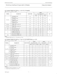 74ALVCH16843DGG:11 Datasheet Pagina 8