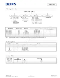 74AVC1T45FX4-7 Datasheet Page 2