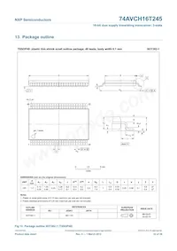 74AVCH16T245DGV:11數據表 頁面 23