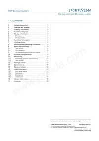 74CBTLV3244DS Datasheet Page 20