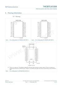74CBTLV3384DK Datasheet Page 4