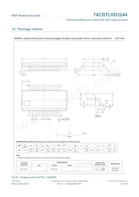 74CBTLVD3244DS Datasheet Page 15