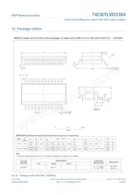 74CBTLVD3384DK Datasheet Page 15