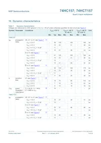 74HC157N Datasheet Page 7