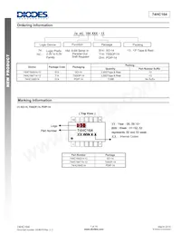 74HC164D14 Datasheet Page 7