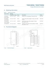 74HC4094N Datasheet Page 2