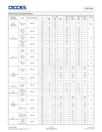 74HC594S16-13 Datasheet Page 5