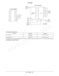 74HC595DG Datasheet Page 2
