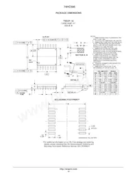 74HC595DG Datasheet Pagina 12