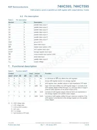 74HC595N Datasheet Page 5