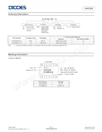 74HC595S16-13 Datasheet Page 8
