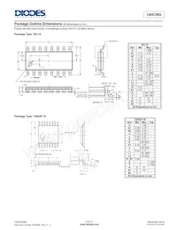74HC595S16-13 Datasheet Page 9