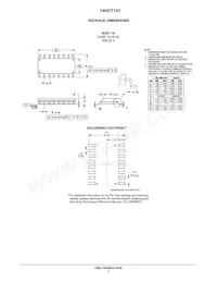 74HCT157DTR2G Datasheet Page 7