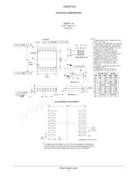 74HCT157DTR2G Datasheet Page 8