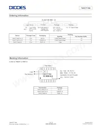 74HCT164D14 Datasheet Page 7