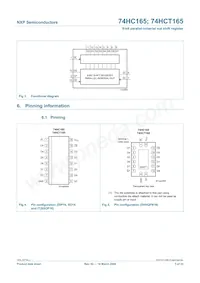 74HCT165N Datasheet Page 3