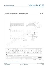 74HCT165N Datasheet Page 16