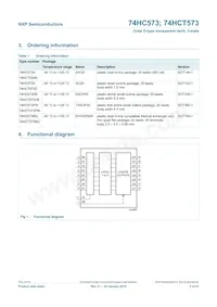 74HCT573N Datasheet Page 2