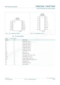 74HCT594N Datasheet Page 5