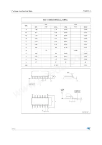 74LCX14MTR Datasheet Page 10